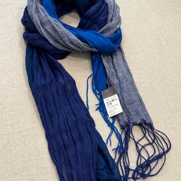 요지야마모토 레이어드 라미 머플러