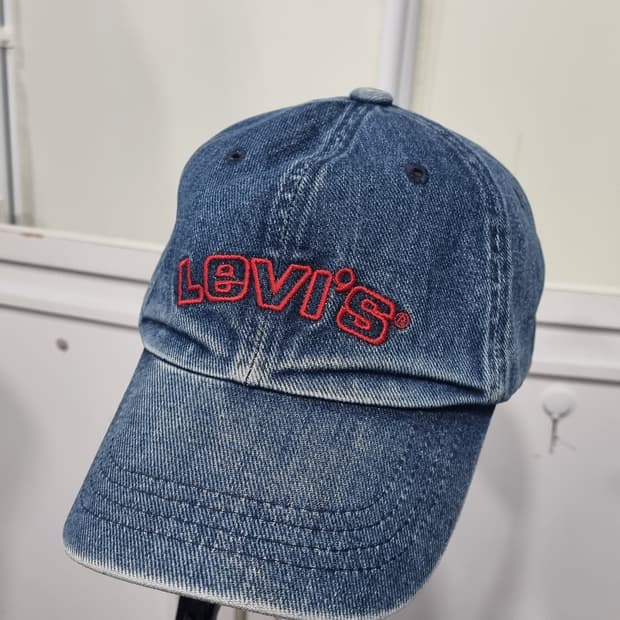 추억의 리바이스 빈티지 청모자 데님볼캡 원사이즈 공용 프리