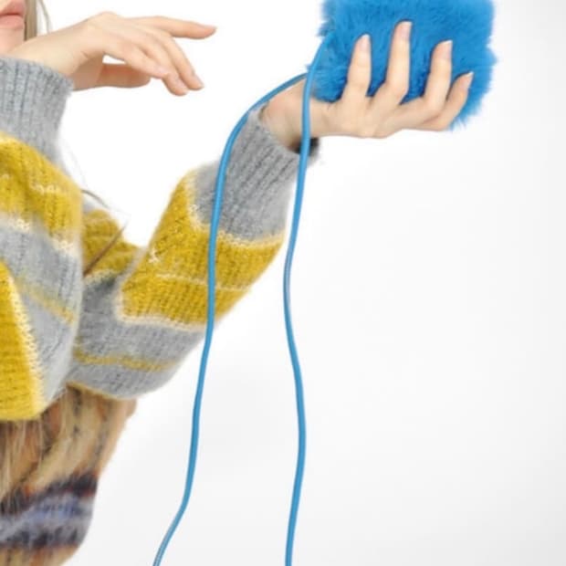 프라이빗룩북 퍼미니백 블루