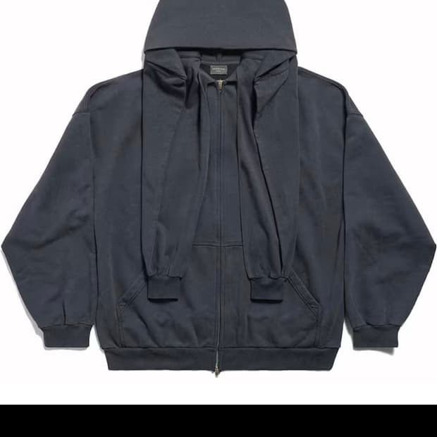 발렌시아가 인코그니토 후드집업