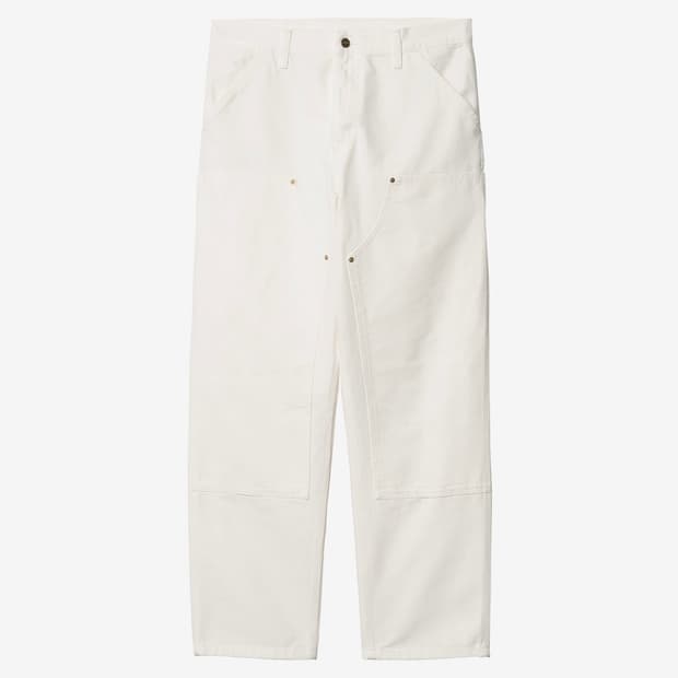 칼하트 WIP 더블니 팬츠 화이트 31