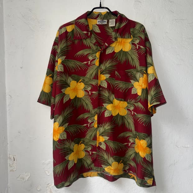 [L]Ronjon surf shop 하와이안 셔츠