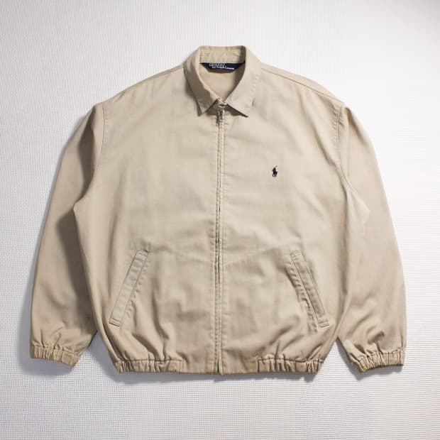 Polo 폴로 랄프로렌 베이지 해링턴 자켓