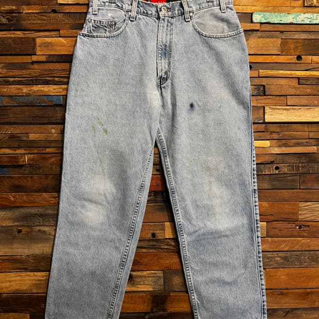 90s usa made levis silvertab denim pants