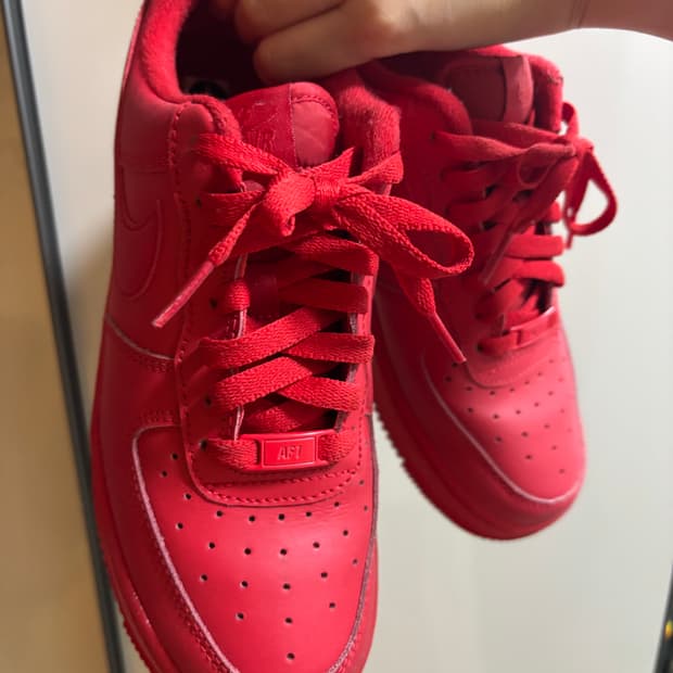 나이키 에어포스 레드