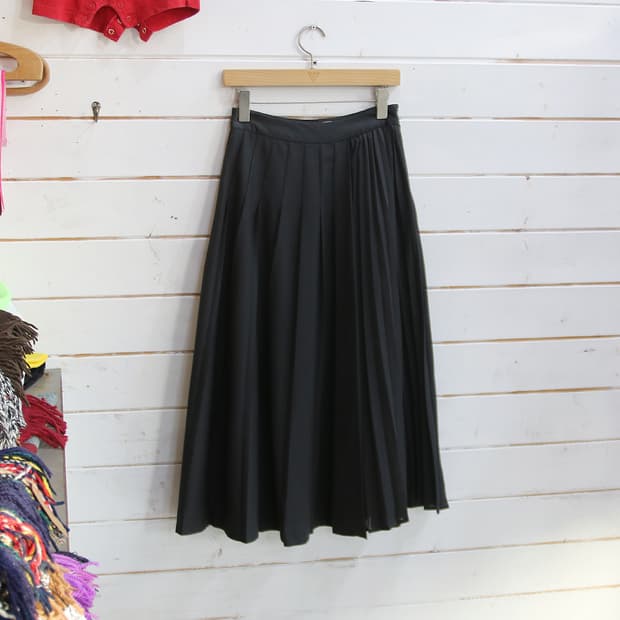 BEAMS HEART 플리츠 스커트 (여성용 24.5)