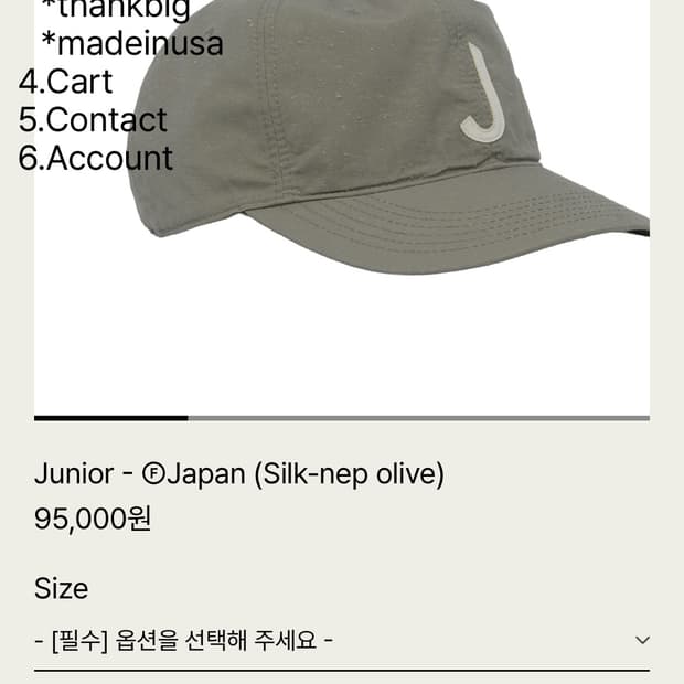 테프스토어즈 모자 Junior Japan L