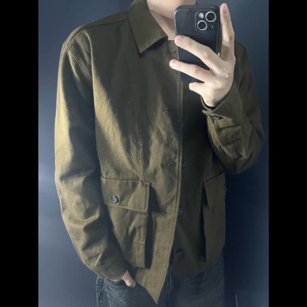 GIORDANO 지오다노 코튼 자켓