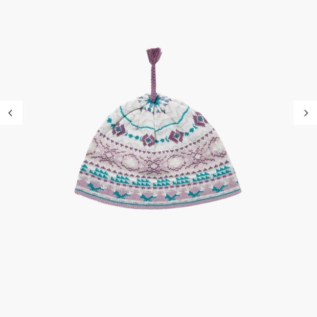 디스이즈네버댓 태슬 비니 핑크