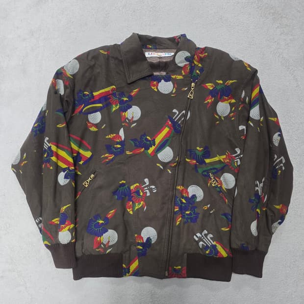 Leonard 레오날드 스웨이드 자켓 