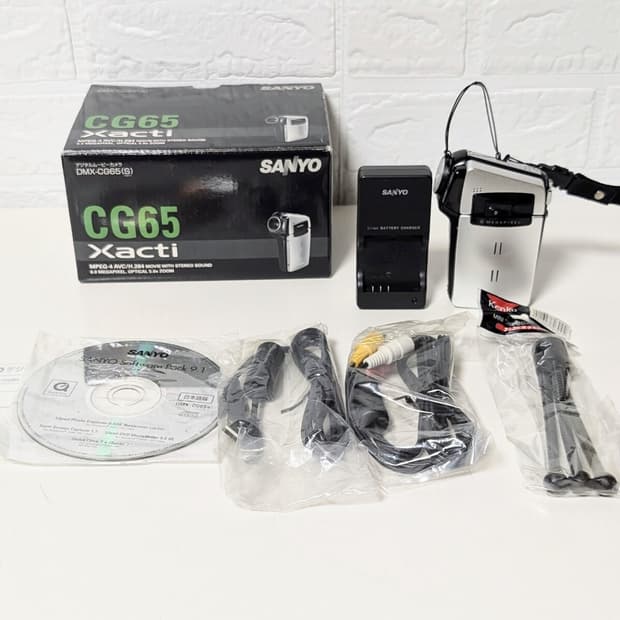 산요 작티 DMX-CG65 디지털 캠코더 풀박스