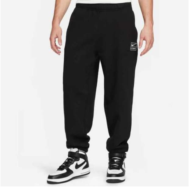 나이키X스투시 팬츠/XL/기모안감