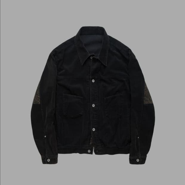 (4) 폴리테루 1011 페이즐리 트러커 다크퍼플네이비 새제품