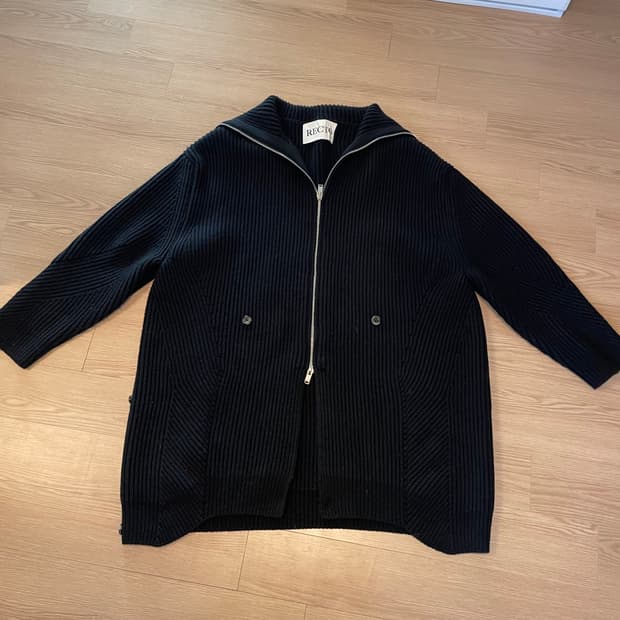 렉토 남성 롱 가디건 L