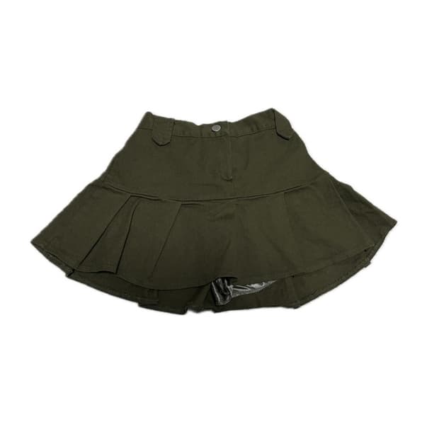 카키 미니스커트