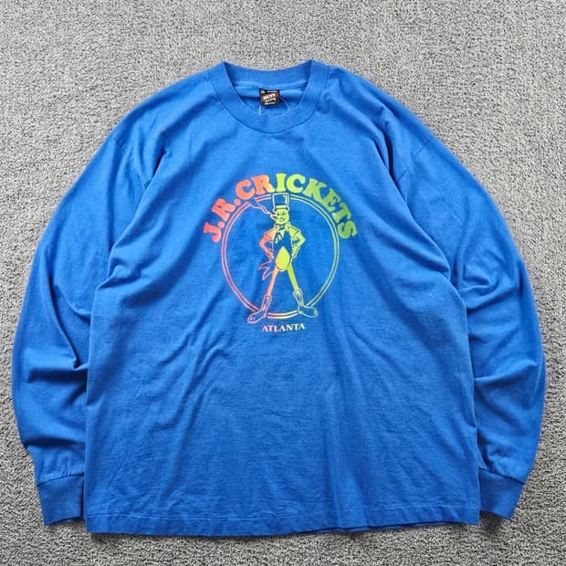 8~90's USA 프룻오브더룸 싱글스티치 롱슬리브 (2XL)/11363