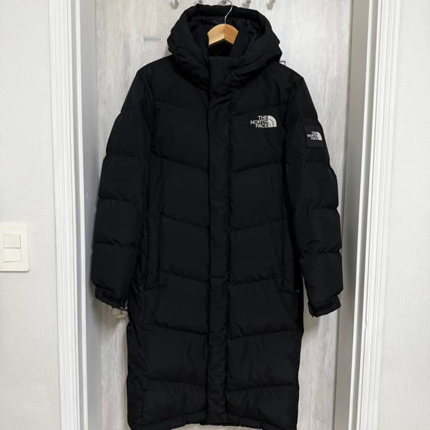 XS 85 / 노스페이스 구스다운 블랙 롱패딩