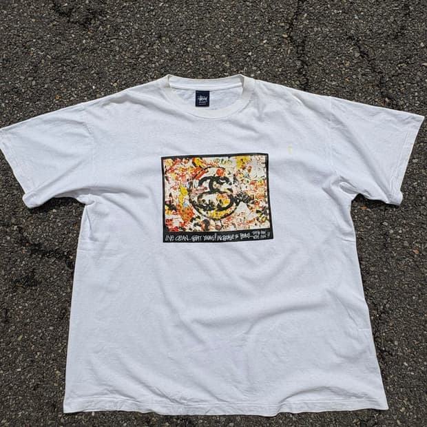 90s stussy WORLD TRIBE
