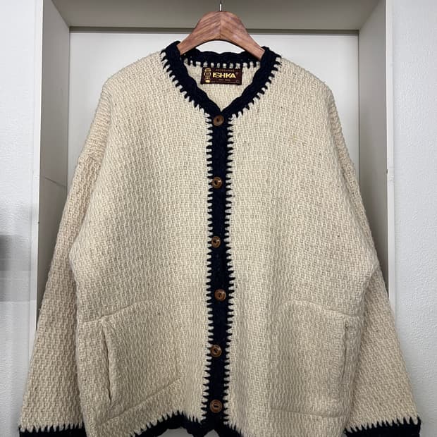 ARTESANIAS ISHKA HANDMADE 울가디건 울자켓