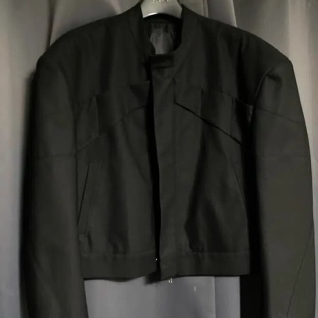 [os]논노드 크롭 라이더 자켓ss