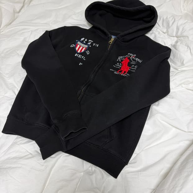 폴로 빅포니 후드티 S