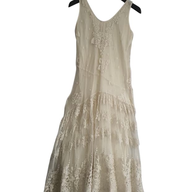 자라 레이스 롱 드레스 판매합니다.