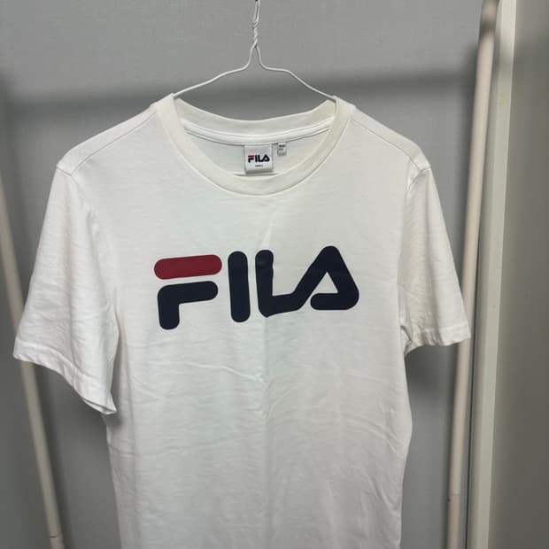 휠라 반팔 화이트 S