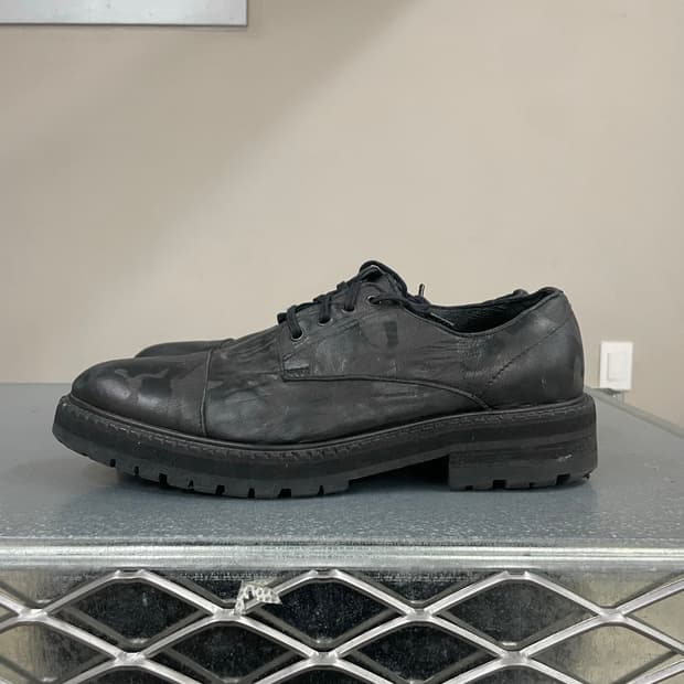 올세인츠 카모패턴 더비슈즈 EU41 