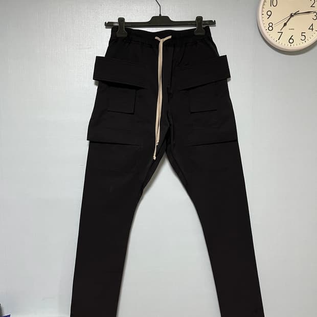 릭오웬스 태권도 크리치 카고 팬츠 mu