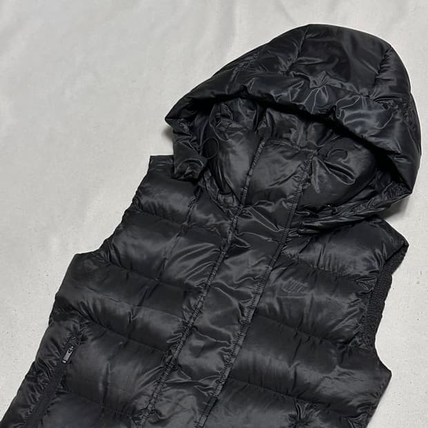 M 나이키 패딩 후드 조끼 