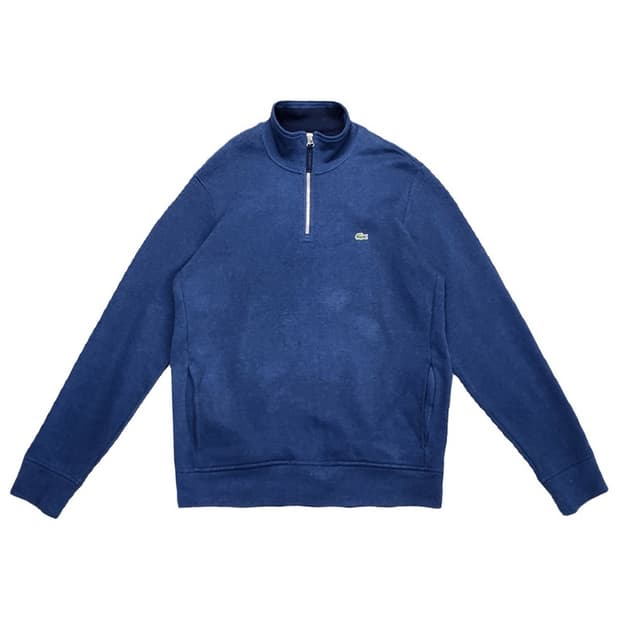 LACOSTE 골프 반집업 맨투맨 Men FR 6US XL