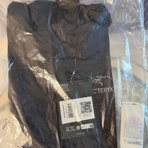 아크테릭스 스쿼미시 블랙 XL