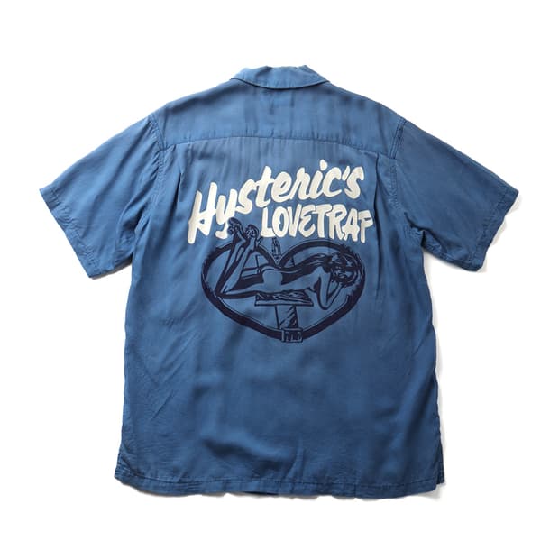 HYSTERIC GLAMOUR Love Trap Rayon Shirt