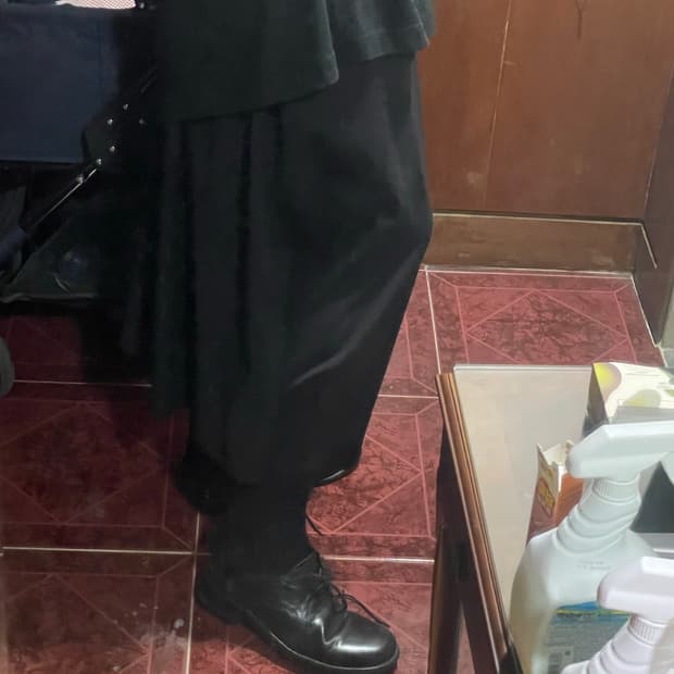 요지야마모토 카라스팬츠 