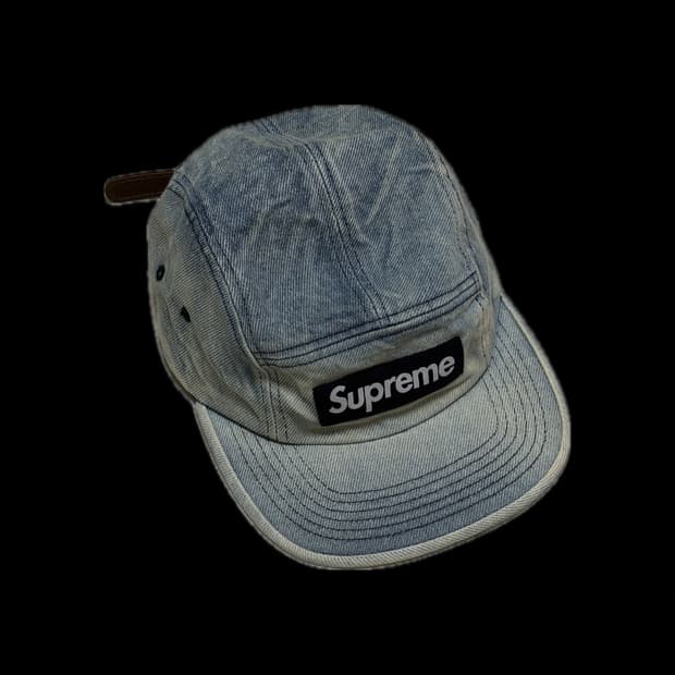 슈프림 워시드 치노  트윌 캠프캡 데님