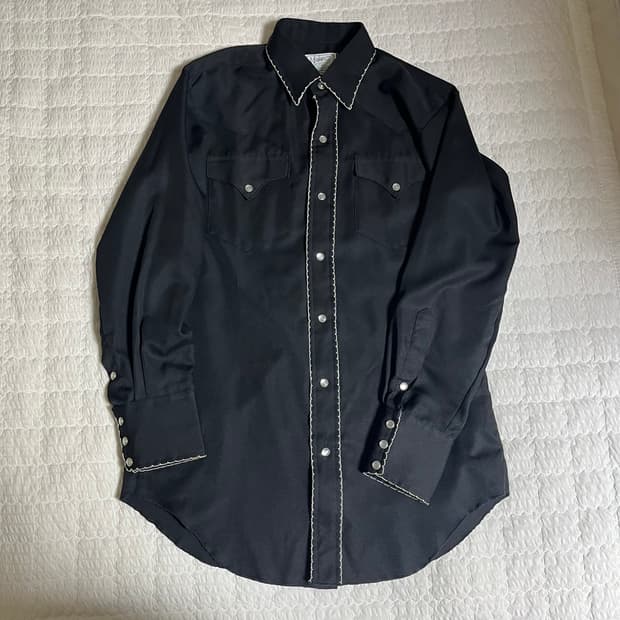 H bar C 오리지널 스티치 웨스턴 셔츠