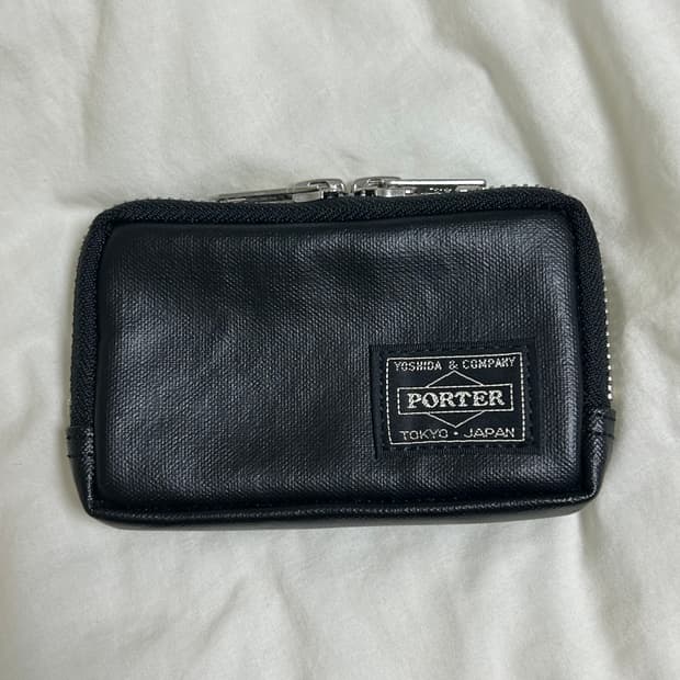 새상품/포터 코인케이스 블랙