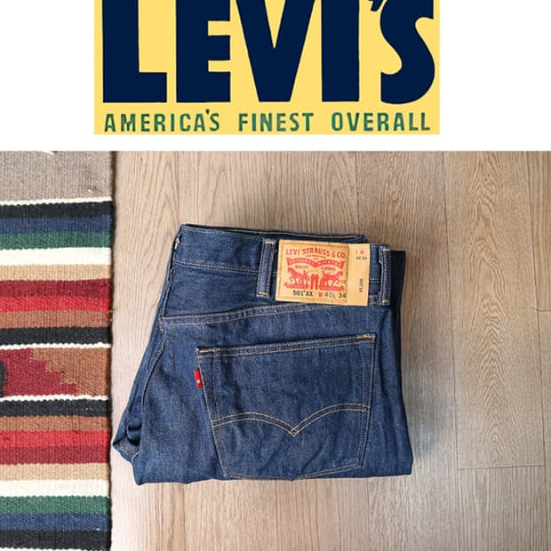 LEVIS 리바이스 501XX  진청데님 40사이즈