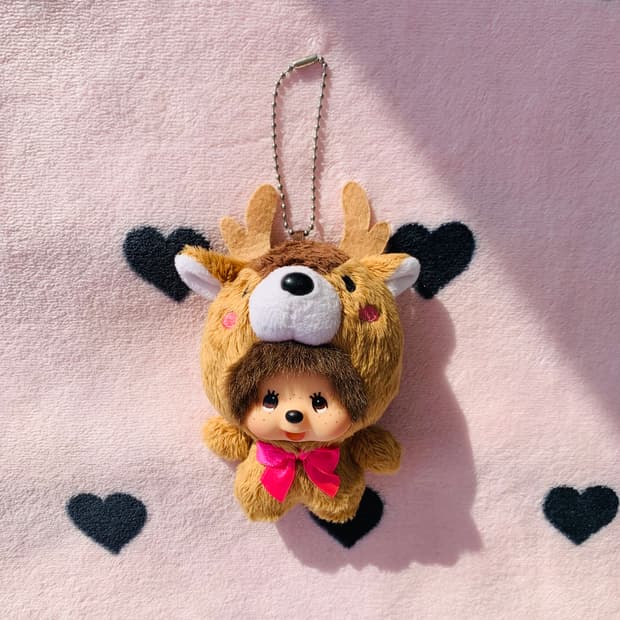 🦌꽃사슴 나라 한정 몬치치 키체인