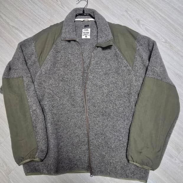 23AW 나나미카 보일드 울 집업 후리스 코요테 집업 XL