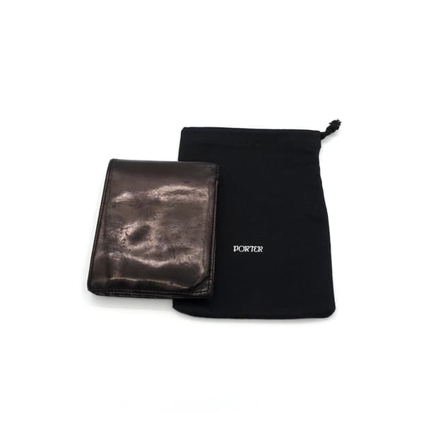 YOSHIDA PORTER 요시다 포터 브라운 가죽 지갑