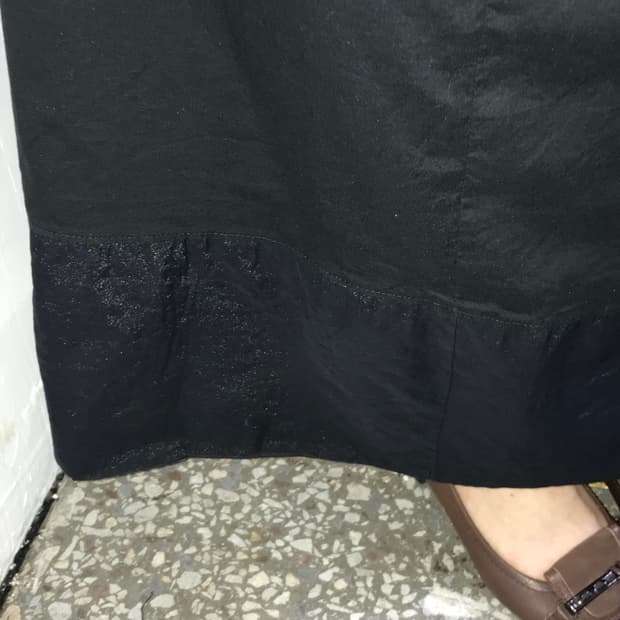 글리터 디테일 스커트 