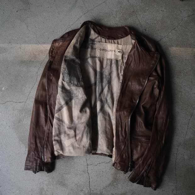GIORGIO BRATO lambskin jacket