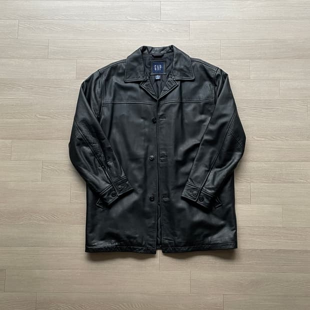 90s 올드갭 레더 카코트 gap carcoat