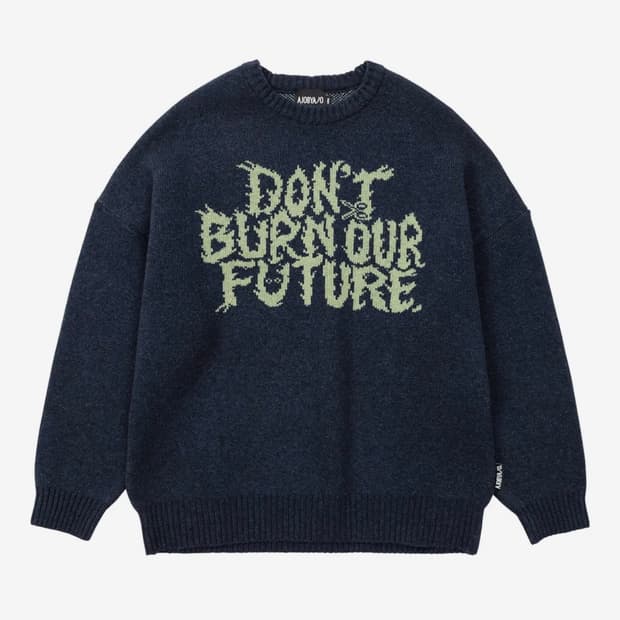 DBOF Wool Knit Sweater [NAVY]