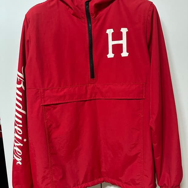 HUF x Budweiser 아노락