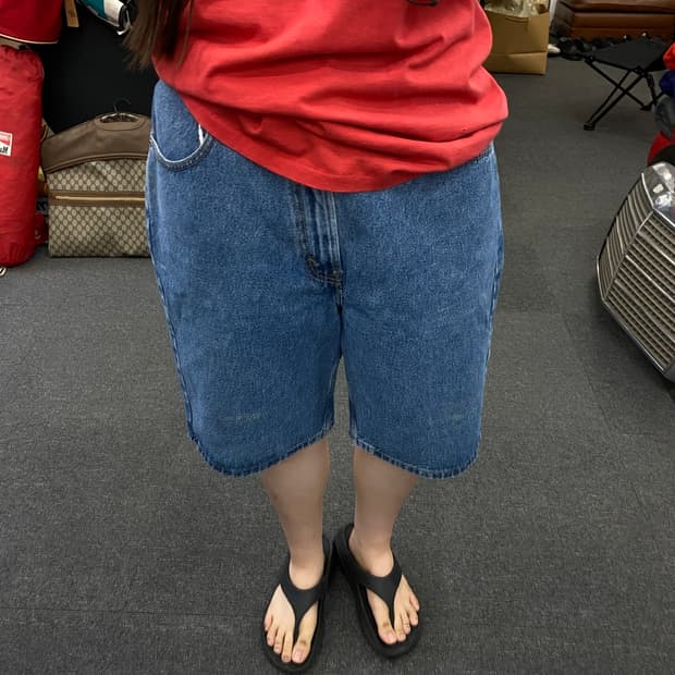 00s Levis 리바이스 505 데님 쇼츠