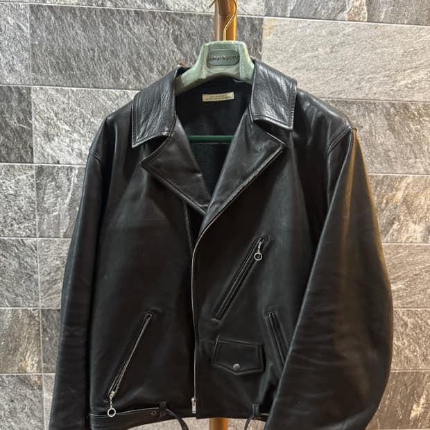 올드조 라이더 자켓 38 이태리 카우레더