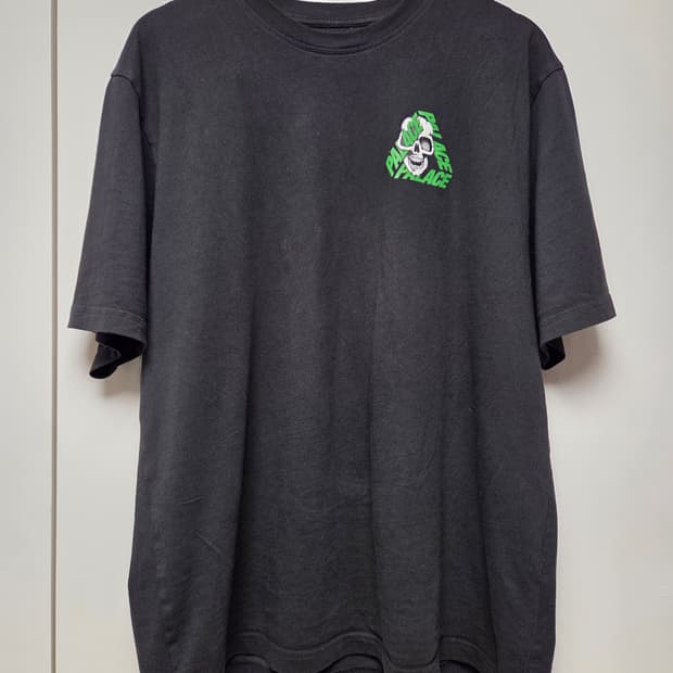 팔라스 P3 스컬 블랙 반팔티 XL