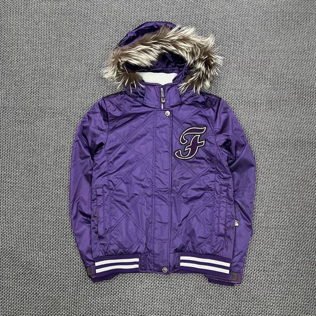 후부 퍼후드 경량패딩